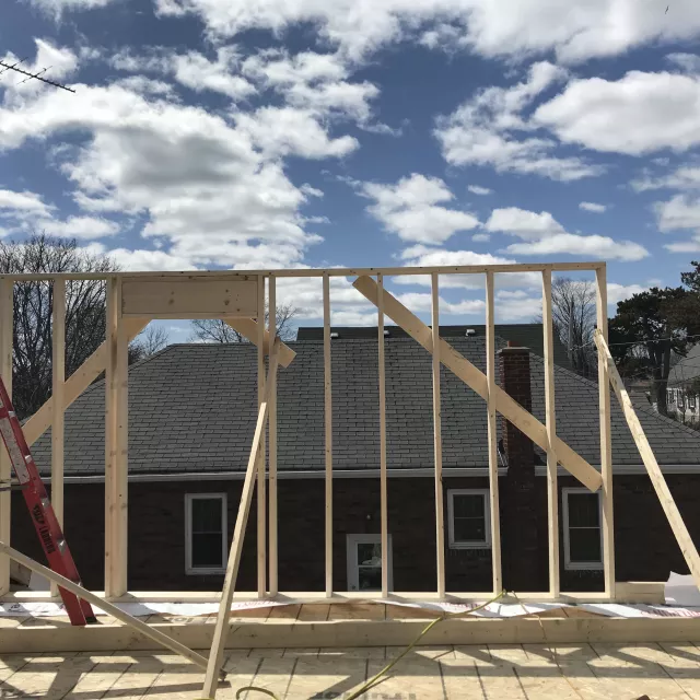 2nd story addition framing 2018