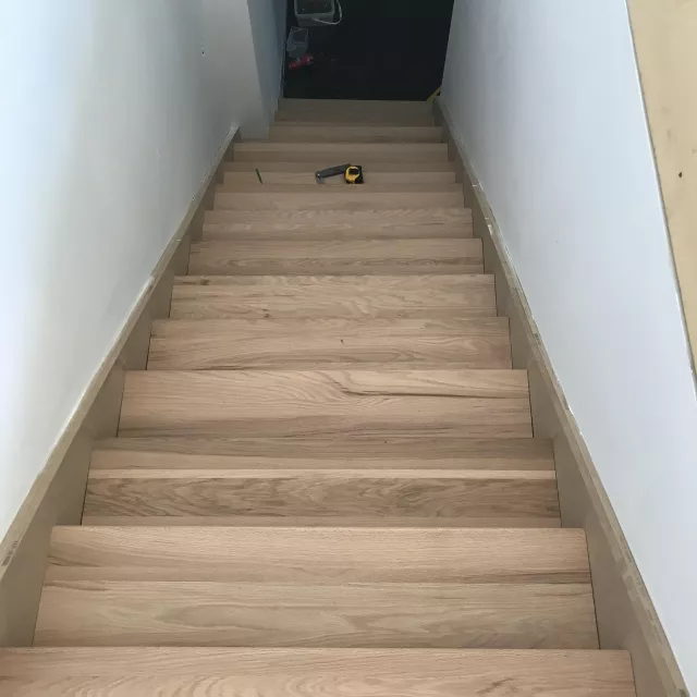 Stairs in Home Addition